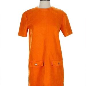 Zara Orange Mini Dress - Maybe a Mod-Mini?!